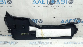 Left side center console trim for Honda Accord 2013-2017, black, scratches, worn
