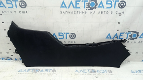 Honda Accord 13-17 center console trim, right side, black, scratches, worn