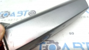 Left center front panel trim for Toyota Rav4 16-18, silver, scratches