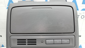 Front headlight assembly for a 1993 Honda Accord, gray, sunroof-style, with Homelink, scratches