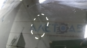 The bare trunk door of a Toyota Rav4 16-18 with electrics and a camera