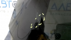 The bare trunk door of a Toyota Rav4 16-18 with electrics and a camera