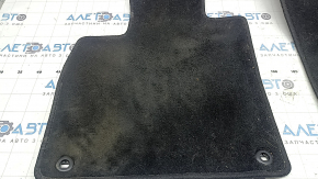 Set of fabric floor mats for Honda Accord 23-black, dry-cleanable