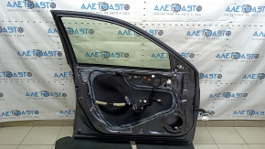Honda Accord 13-17 keyless front left door assembly, graphite NH-797M, butt