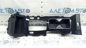 Honda Accord 17-17 center console trim with cup holder, glossy black, scratches