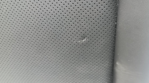 Left rear seat back for Honda Accord 23-26, gray fabric, with white stitching, needs cleaning, dented