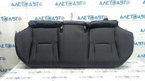 Rear seat cushion for Honda Accord 23-26, black leather, perforated, heated, wrinkled