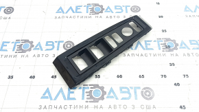 Honda Accord 2023-2026 front left window control trim, gloss black
