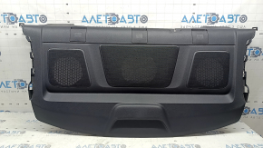 Rear shelf for a 1996 Honda Accord hybrid, black, with a subwoofer, brake light, scratches