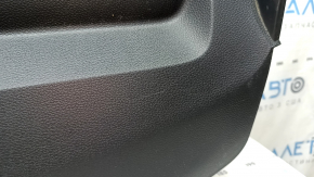 Rear shelf for a 1996 Honda Accord hybrid, black, with a subwoofer, brake light, scratches
