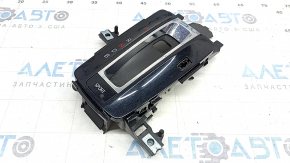 Honda Accord 13-17 hybrid shifter cover, type 1, black, glossy, with chrome, with SPORT button, scratches