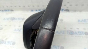 Naked steering wheel for a Honda Accord 17, leather, black, with rear trim, scratches, nicks