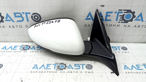 Right side mirror assembly Honda Accord 23-6 pin, turn signal, heated, white, dented