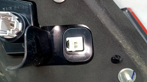 Right inner trunk lid light for a 2016-2017 Honda Accord, cracked glass