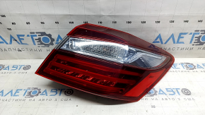 Right outer fender light for a 16-17 Honda Accord hybrid, restyling, LED, cracked housing, broken mount