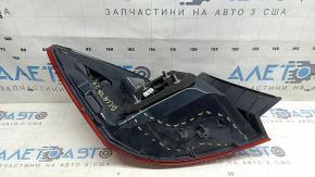 Right outer fender light for a 16-17 Honda Accord hybrid, restyling, LED, cracked housing, broken mount