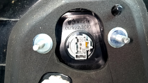 Right outer fender light for a 16-17 Honda Accord hybrid, restyling, LED, cracked housing, broken mount
