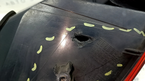Right outer fender light for a 16-17 Honda Accord hybrid, restyling, LED, cracked housing, broken mount