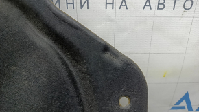 The hood insulation of a 2016-2017 Honda Accord hybrid is dented.