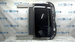 Honda Accord 2013-2017 sunroof assembly, gray curtain, scratches on the glass