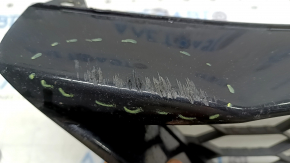 Lower grille of the front bumper of a Honda Accord 2016-2017, hybrid, under the radar, broken mount, bumps