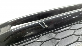 Honda Accord 16-17 hybrid front right side grille under fog lights, with gloss black trim, scratches, chips