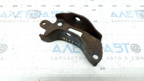 The rear left trailing arm bracket for a Toyota Rav4 13-18 is rusty.