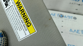 Left visor for Honda Accord 23-26, gray, without hook, with backlight, for cleaning