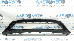 Lower grille trim for the front bumper of a Honda Accord 2016-2017 hybrid, glossy black, scratches