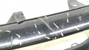 Lower grille trim for the front bumper of a Honda Accord 2016-2017 hybrid, glossy black, scratches