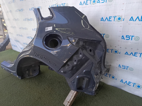 Quarter wing rear left Mazda CX-30 20-23 on the body, graphite