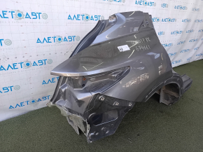 Quarter wing rear right Infiniti QX30 17- on the body, graphite
