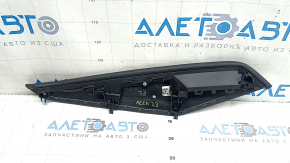 Honda Accord 2023-2026 black center console trim panel, left side