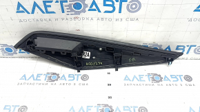 Honda Accord 2023-2026 black right side center console trim
