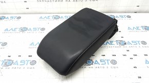 Honda Accord 23-26 armrest, black leather, gray stitching