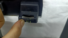 Honda Accord 23-26 center console trim, right side, large, black, cracks in the fasteners