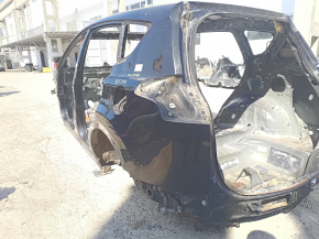 Quarter wing, rear left, Toyota Rav4 13-18, on the body, black, after repair 0.3-0.55