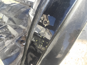 Quarter wing, rear left, Toyota Rav4 13-18, on the body, black, after repair 0.3-0.55