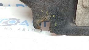 Left underbody protection for a 1994 Honda Accord hybrid, scuffed, torn mount