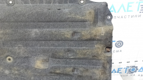 Left underbody protection for a 1994 Honda Accord hybrid, scuffed, torn mount