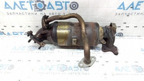 Exhaust manifold with catalytic converter for Honda Accord 17 hybrid, with pipe, rusty