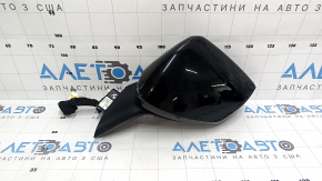 Left side mirror assembly for Kia Sportage 23-26, 5 pins, heated, black