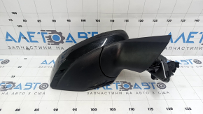 Right side mirror assembly Kia Sportage 23-26, 5 pins, heated, black, worn
