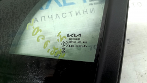 Triangle door glass with seal, front left, Kia Sportage 23-26