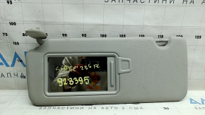 Left visor for Kia Sportage 23-26, gray, without panoramic windows, without hook, for cleaning