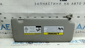 Left visor for Kia Sportage 23-26, gray, without panoramic windows, without hook, for cleaning