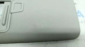 Left visor for Kia Sportage 23-26, gray, without panoramic windows, without hook, for cleaning