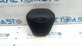 Black steering wheel airbag for the driver's side of the Ford Edge 19-24, with bumpers