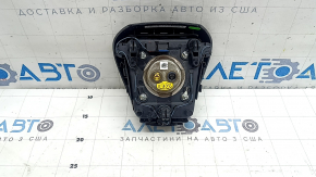 Black steering wheel airbag for the driver's side of the Ford Edge 19-24, with bumpers