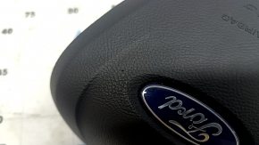 Black steering wheel airbag for the driver's side of the Ford Edge 19-24, with bumpers